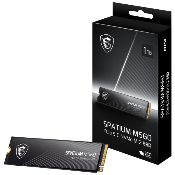 MSI SPATIUM M560 PCIe 5.0 NVMe M.2 1TB [M.2 内蔵SSD (1TB)] 【KK9N0D18P】｜XPRICE店