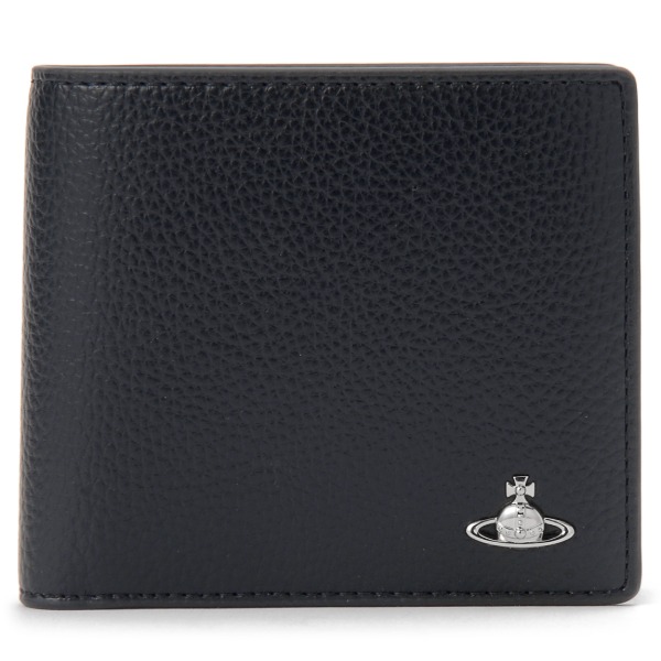 Vivienne Westwood ヴィヴィアン ウエストウッド 二つ折り財布 財布 ブラック 黒 メンズ 5115003NM S000D N403 MAN WLT COIN POCKET BLACK ブランド 誕生日 新生活 クリスマス プレゼント ギフト 【並行輸入品】