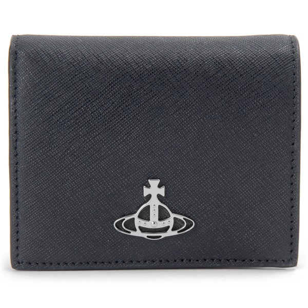 Vivienne Westwood ヴィヴィアン ウエストウッド 二つ折り財布 財布 ブラック 黒 レディース 51150031W L001N N401 WOMAN BILLFOLD BLACK ブランド 誕生日 新生活 クリスマス プレゼント ギフト 【並行輸入品】｜XPRICE店