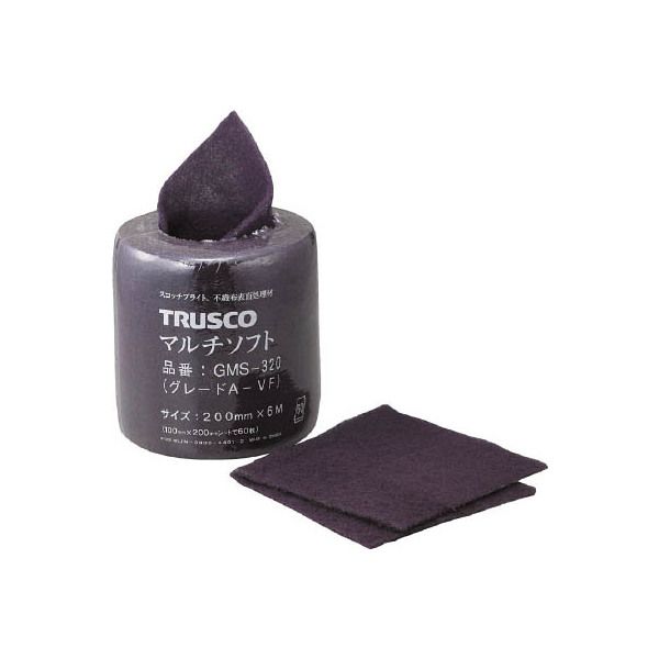 TRUSCO GMS-320 赤茶 [マルチソフト (#320相当 200mmX6m)] メーカー直送
