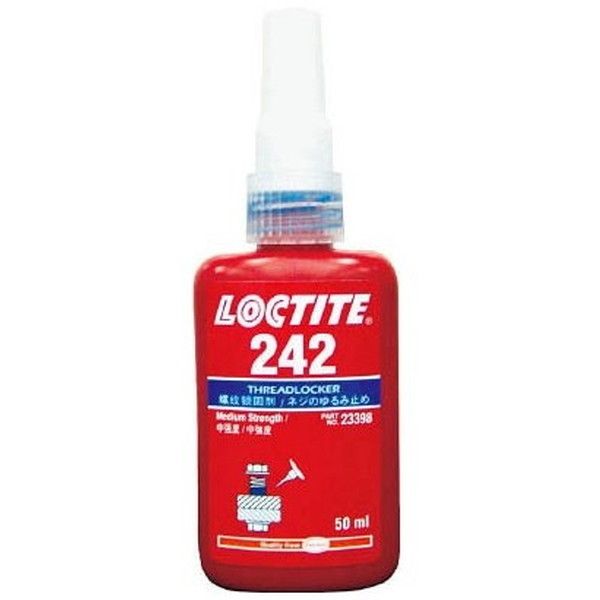 ロックタイト(ヘンケル) ネジロック剤 242 50ml 242-50 青 メーカー直送