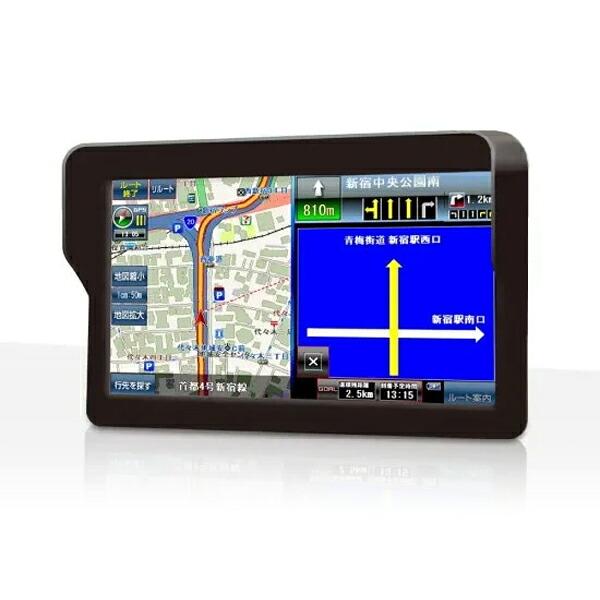 ベスト・アンサー 2026年度版 7インチポータブルカーナビ TVチューナー無し(a36437) ブラック メーカー直送｜XPRICE店