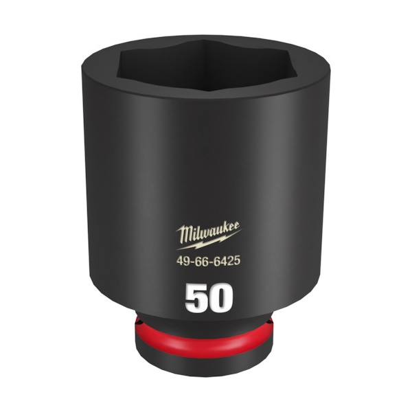 ミルウォーキーツール 49-66-6425 SHOCKWAVE IMPACT DUTY ディープインパクトソケット 3/4インチ(19mm)角 50mm メーカー直送
