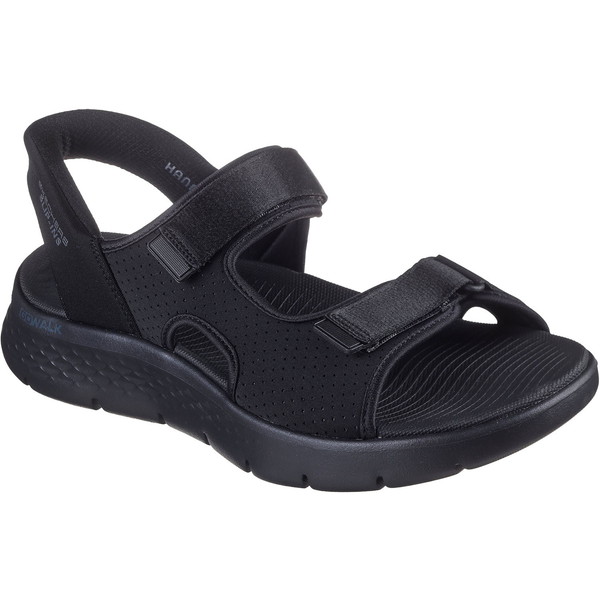SKECHERS スケッチャーズ 229210 BKLM GO WALK FLEX SANDAL-EASY ENTR ブラックライム 28.0cm [サンダル メンズ]｜XPRICE店