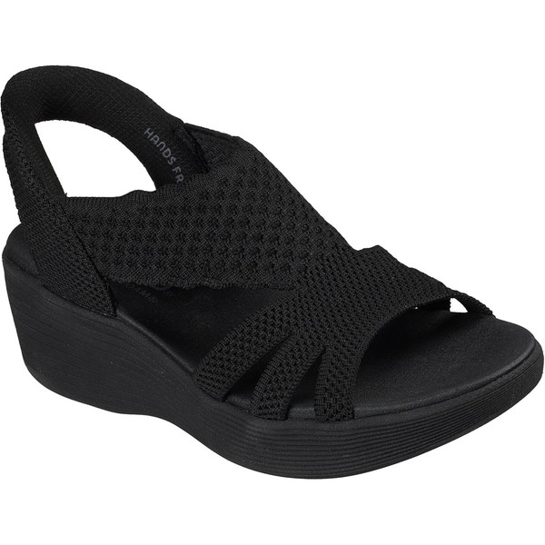 SKECHERS スケッチャーズ 120012 BBK PARALLEL LITE - SUMMER INVITE ブラック 24.0cm [サンダル レディース]｜XPRICE店