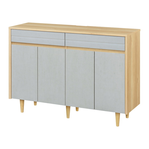 白井産業 NOR-8512DH GY グレー ノルフィカ [キャビネット] メーカー直送｜XPRICE店