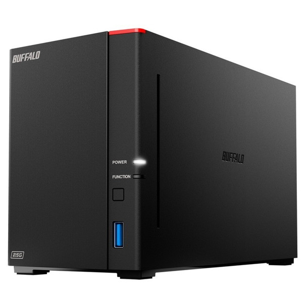 BUFFALO LS720D1202 LinkStation [ネットワーク対応HDD (2.5GbE搭載 高速モデル 2ベイ 12TB(6TB×2))]