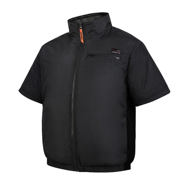 住まいスタイル KW-ALL24-SS-M-BLK [空調冷風ウェア (半袖タイプ 30Vバッテリー&ファンセット)] メーカー直送｜XPRICE店