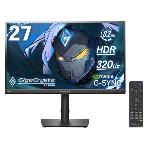 IODATA LCD-GDQ271RAB ブラック GigaCrysta [320Hz&WQHD対応 27型ゲーミングモニター]｜XPRICE店