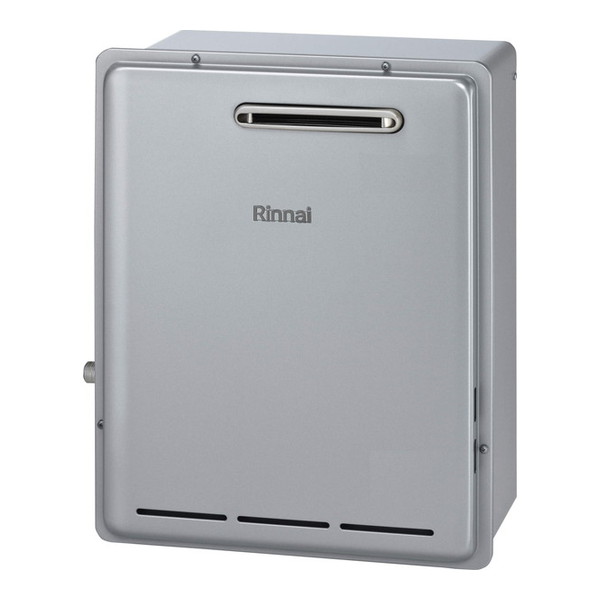 Rinnai RUX-E2416G(A)-LP シャイニーシルバー エコジョーズ [ガス給湯器 (プロパンガス用・24号・屋外据置型)]｜XPRICE店