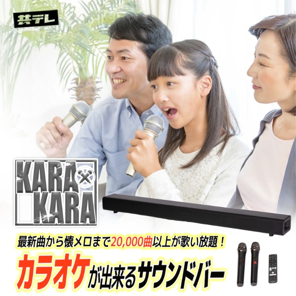 共同テレビジョン KARA-A2023 KARA&times;KARA [カラオケサウンドバー]｜XPRICE店