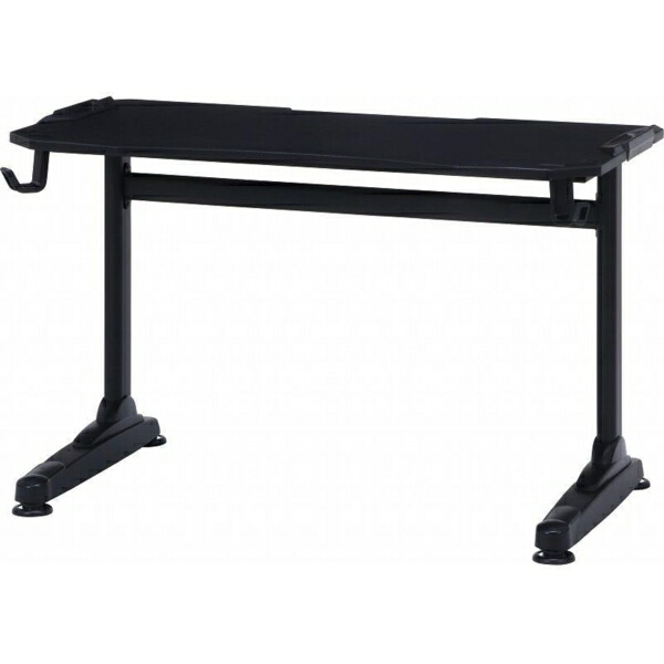 不二貿易 38130 GAMING DESK XeNO(ゼノ) イージー01 FULL BK AA-1802【同梱配送不可】【代引き不可】【沖縄・北海道・離島配送不可】 新生活｜XPRICE店
