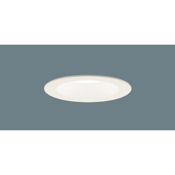 PANASONIC LGD6200VLE1 [ 天井埋込型 LED(温白色) ダウンライト 浅型8H・高気密SB形・拡散タイプ(マイルド配光) 埋込穴φ125 白熱電球200形1灯器具相当 ]