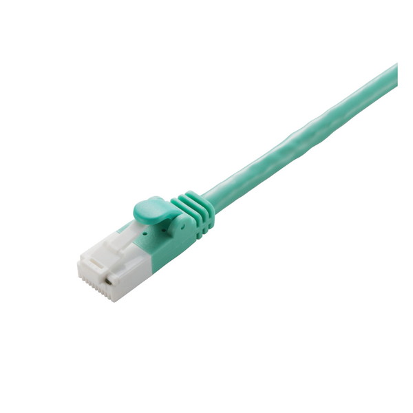 ELECOM LD-GPT/GN30/RS LANケーブル CAT6対応 EU RoHS指令準拠 爪折れ防止 簡易パッケージ仕様 30m グリーン メーカー直送
