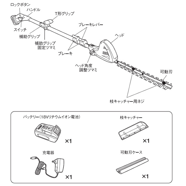 ムサシ 積む典儀ロッドバリカン 18v Pl 5001 黄色であること 充電式 コードレス 伸縮式 最長3 高枝切り バリカン 園庭 Diy 草刈り 除草勤 芝地 切り落とす 堵 両刃 真っ盛り 園芸目当てもの Vned Org