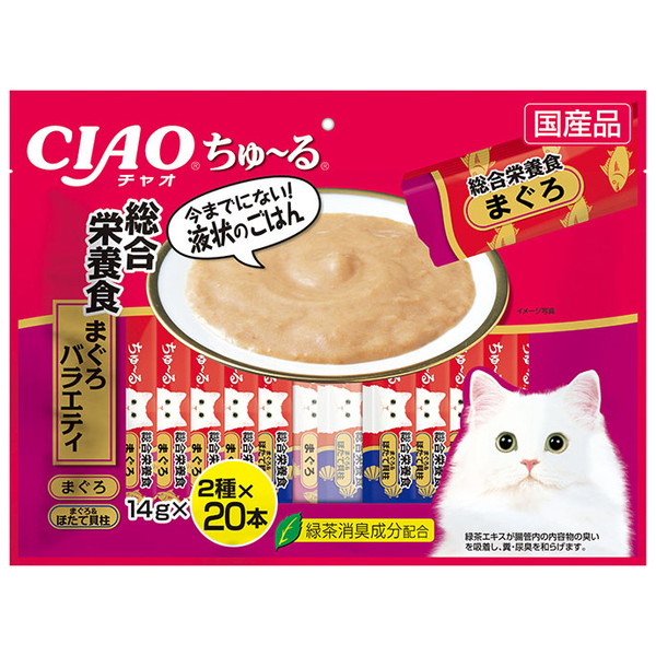 楽天市場】いなばペットフード CIAOすごい乳酸菌ちゅーるかつおバラエティ（14GX30） おやつ 猫用 : XPRICE楽天市場店