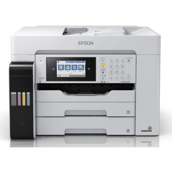 EPSON PX-M6712FT ホワイト (FAX 搭載モデル コピー [A3カラー