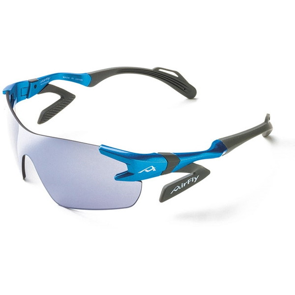 Air Fly エアフライ AF301C35L スポーツサングラス アクアブルー L ノーズパットレス 鼻パットなし スポーツ サングラス メガネ ランニング トレッキング ゴルフ アウトドア ウインター ジゴスペック ZYGOSPEC｜XPRICE店