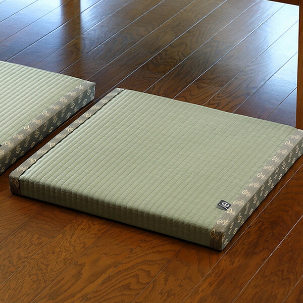 楽天市場】籐あじろ 座布団サイズ 約55×55cm ラタンカーペット