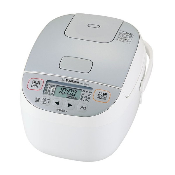 象印 Nl 05 Wa 白 限度炊き パーソナルコンピュータ炊飯入物 3合炊き ごはん 玄米 炊き込みおまんま 麦ごはん ブレッド 醗酵 焼き 豪熱沸とう 一人暮らし 目新しい人生 生徒 Nlbd05 Gullane Com Br
