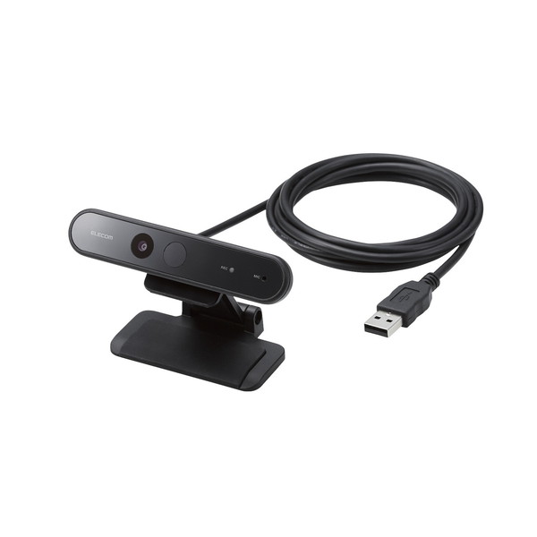 Elecom Ucam Cffbbk ブラック Webカメラ 高画質 マイク内蔵 Windows Hello 顔認証 対応 メーカー直送 Xprice楽天市場店