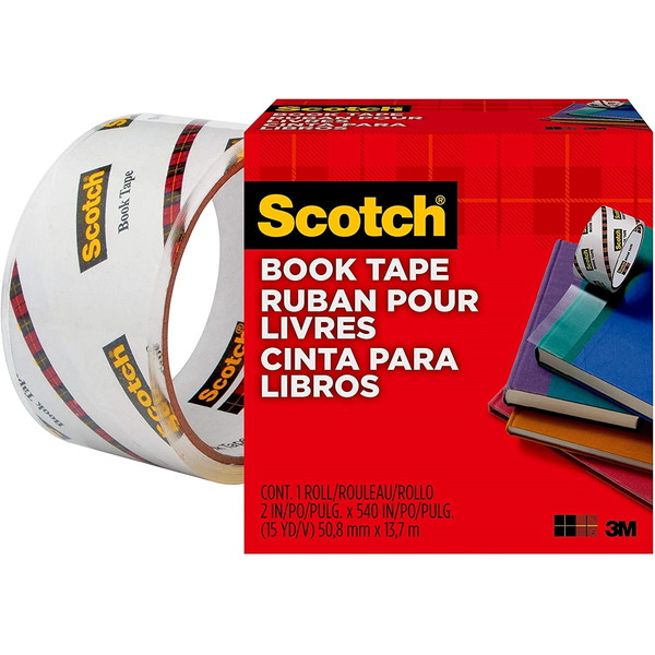 手数料安い 3m スリーエム 透明ブックテープ 厚手 50 8mm 845 50 Qdtek Vn