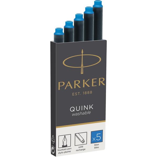 楽天市場】パーカー万年筆用 インクカートリッジ 5本入り PARKER 楽天市場】パーカー万年筆用 インクカートリッジ 5本入り PARKER