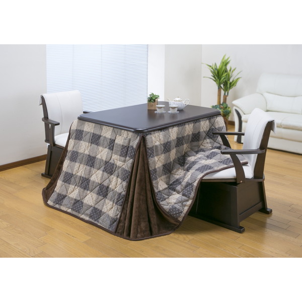 楽天市場】ダイニングこたつテーブル こたつ布団セット 135×80cm 2点