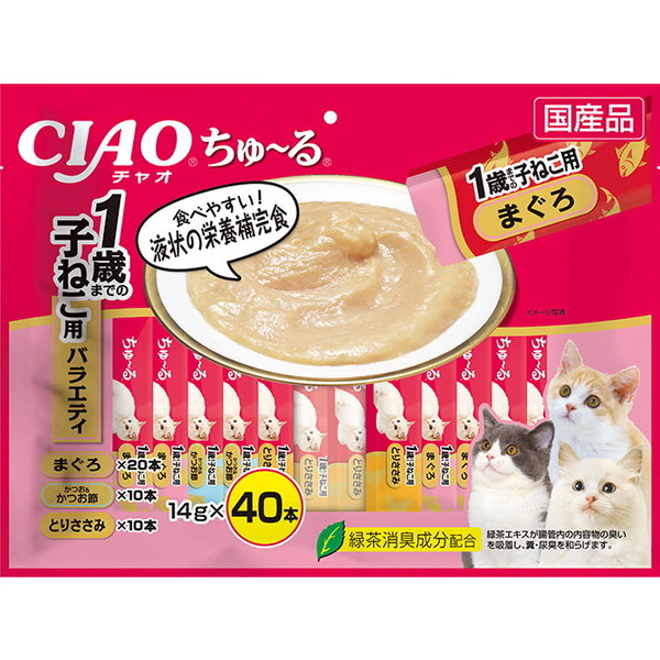 楽天市場】いなばペットフード CIAOすごい乳酸菌ちゅーる総合栄養食バラエティ（14GX30） おやつ 猫用 : XPRICE楽天市場店