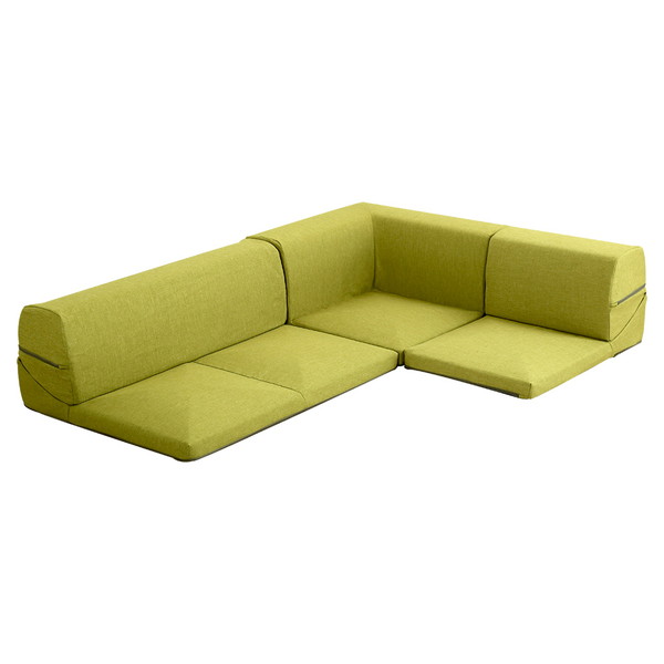 カバーリングコーナーローソファ【商品型番：SH-07-LTN 楽天市場】ホームテイスト SH-07-LTN カバーリングコーナーローソファ