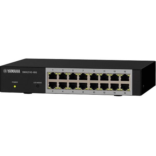 YAMAHA SWX2110-16G ブラック [スイッチングハブ シンプルL2スイッチ 16ポート]｜XPRICE店