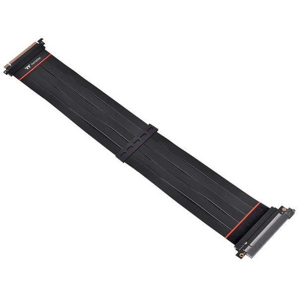 Thermaltake AC-059-CO1OTN-C1 ブラック PCI Express Extender Cable PCI-E4.0 [Express 4.0対応ライザーケーブル 600mm] 【KK9N0D18P】 14,500円