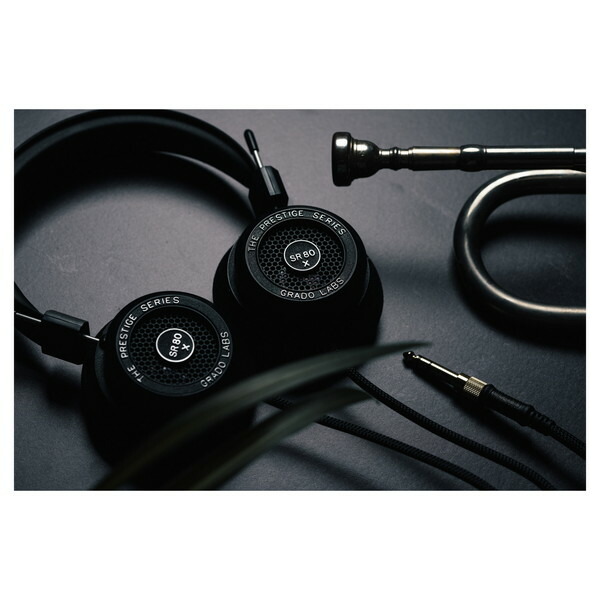 GRADO グラド SR80x ヘッドフォン 有線オープンバックステレオヘッドホン ヘッドホン オンイヤー オープンエア Prestigeシリーズ