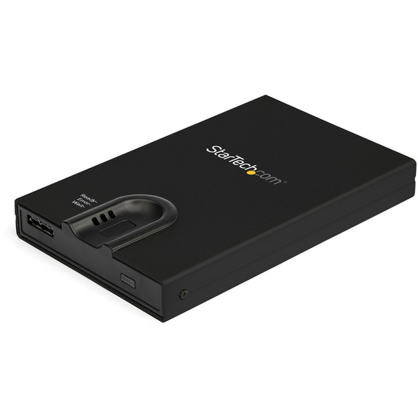 StarTech S251BMU3FP ブラック [外付けハードディスクケース 指紋認証機能 2.5インチSATA対応] 【KK9N0D18P】
