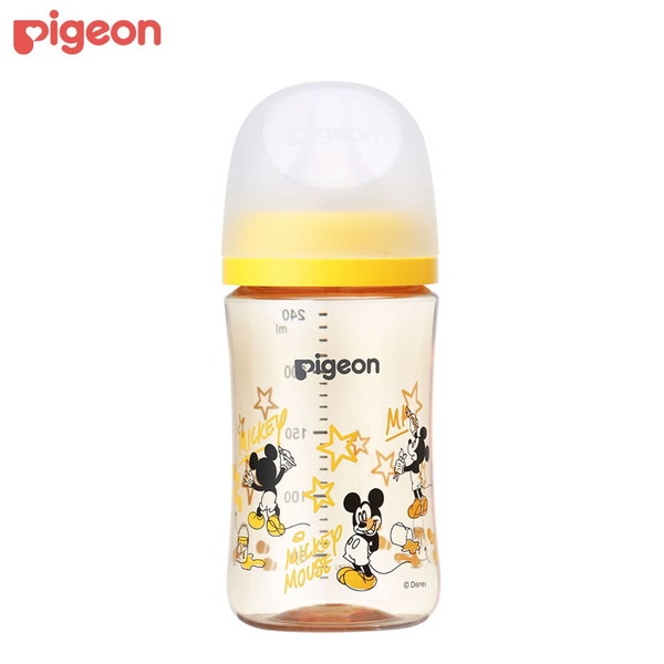 ピジョン 母乳実感 哺乳びん プラスチック Disney 240mlの製品写真