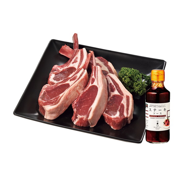 市場 お中元 産地直送 ラムフレンチラック 5本 肉の山本