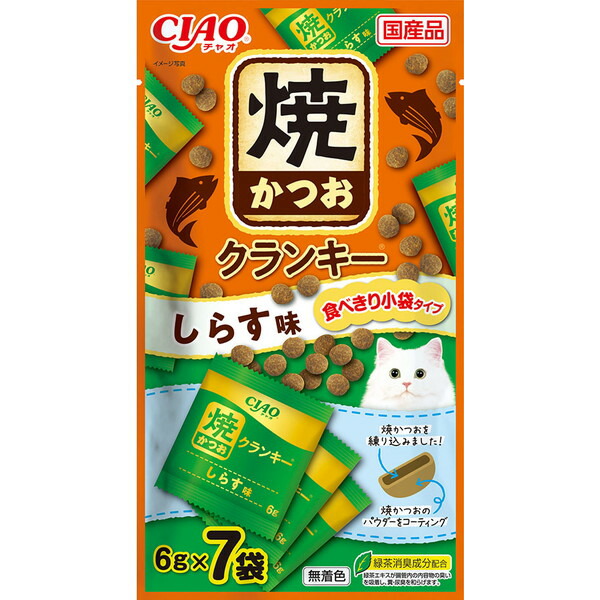 市場 いなばペットフード CIAO 焼かつおクランキー