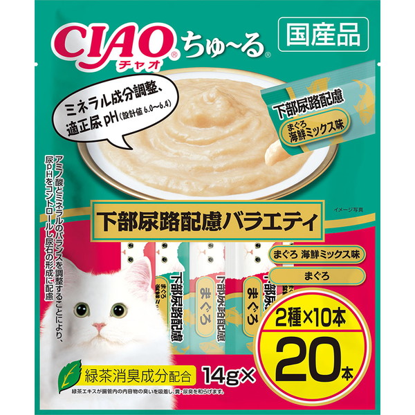 楽天市場】CIAO ピュアちゅ?る 猫 おやつ ウエットフード 40本 4種の