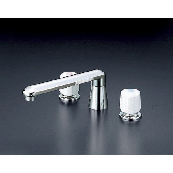 KVK KM82 2ハンドル混合栓 ユニオン接続 18,170円