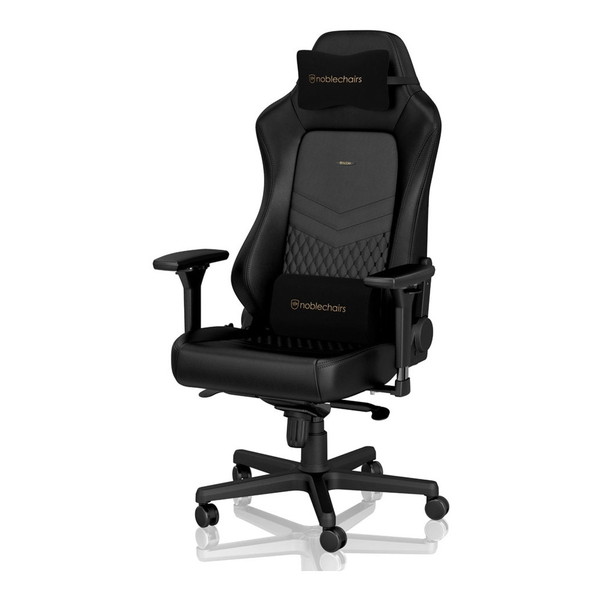 Noblechairs ゲーミングチェア HERO 黒 最上位モデル デスクチェア