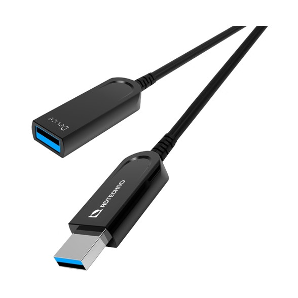 ADTECHNO AUN-1F2-005 [10Gbps対応 光ファイバUSB延長ケーブル A-A (5m)]
