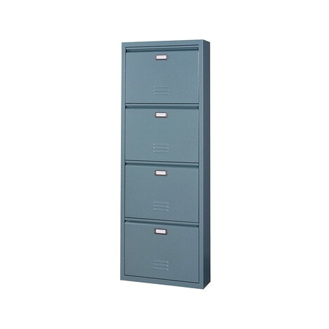 東谷 TPN-34GR ラルド [シューズラック 4段] メーカー直送 新生活｜XPRICE店