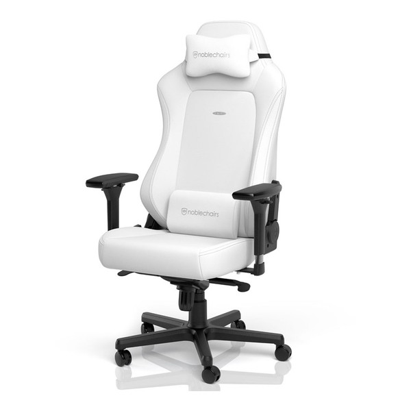 贅沢 noblechairs NBL-HRO-PU-WED-SGL ピュアホワイト HERO WHITE EDITION ゲーミングチェア  fucoa.cl