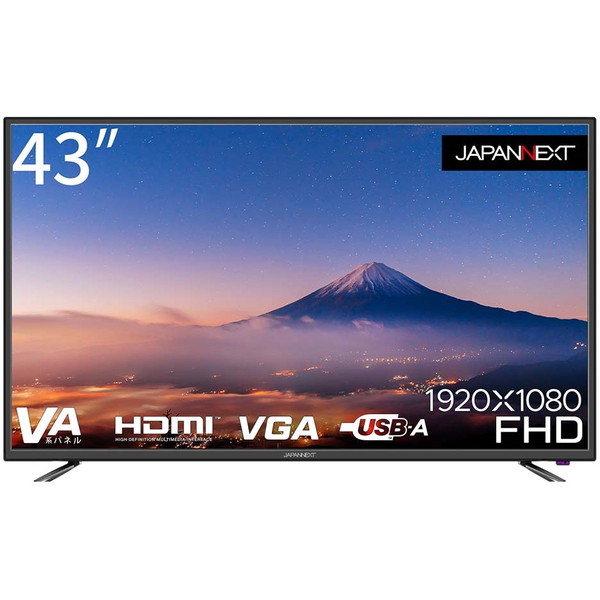 JAPANNEXT JN-V430FHD 43型液晶ディスプレイ