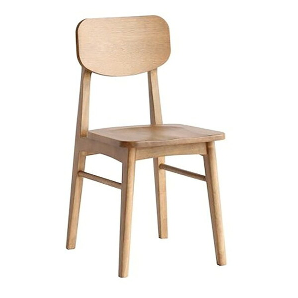 市場株式会社 RAC-3329NA Rasic Chair ナチュラル [ダイニングチェア] メーカー直送｜XPRICE店
