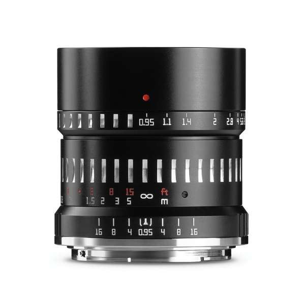 TTArtisan 50mm f/0.95C Z(BS) ブラック&times;シルバー [カメラ用交換レンズ (ニコンZマウント)]｜XPRICE店