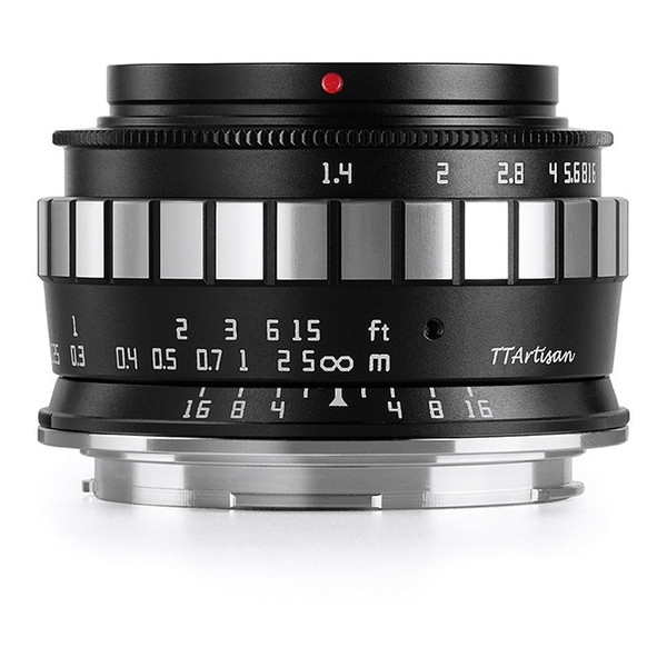 TTArtisan 23mm f/1.4C L (BS) ブラック&times;シルバー 銘匠光学 [単焦点レンズ (L(ライカ・パナソニック・シグマ)(APS-C))]｜XPRICE店