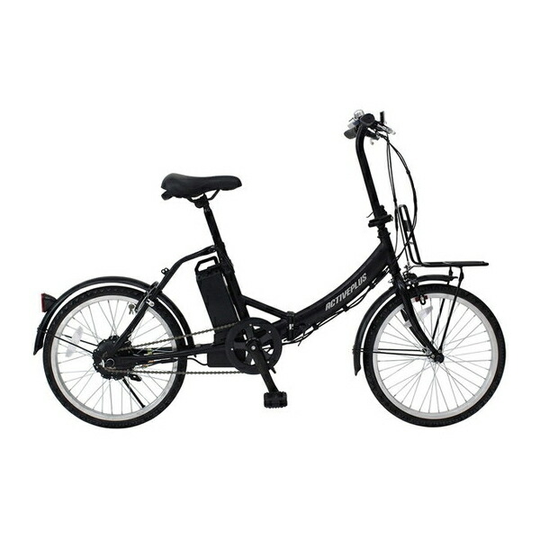 ミムゴ  FDB20EB ノーパンク電動アシスト自転車 ACTIVE PLUS【クレジットカードのみ】  20インチ  マットブラック 4562369182491.jpg