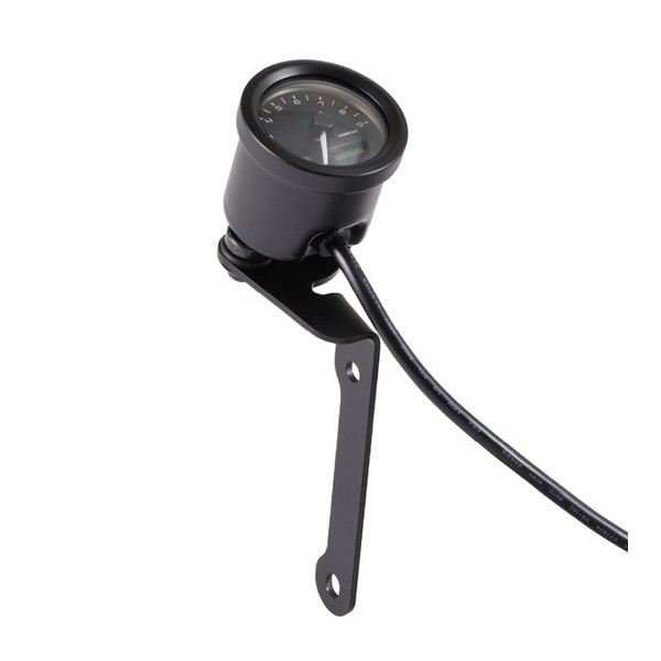デイトナ D27507 VELONA 電気式 タコメーター DAX125(22)用 ブラックボディ/3色LED φ48 9000rpm表示