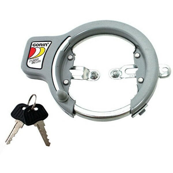 ころ様 楽天市場】プッシュ式リングロック 43437 グレー 錠 サギサカ : DCM